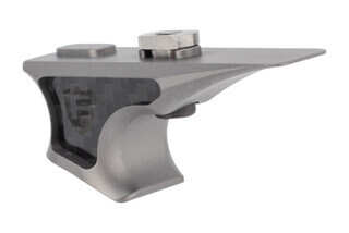 Fortis SHIFT carbon fiber reversible handstop for M-LOK rails with grey finish